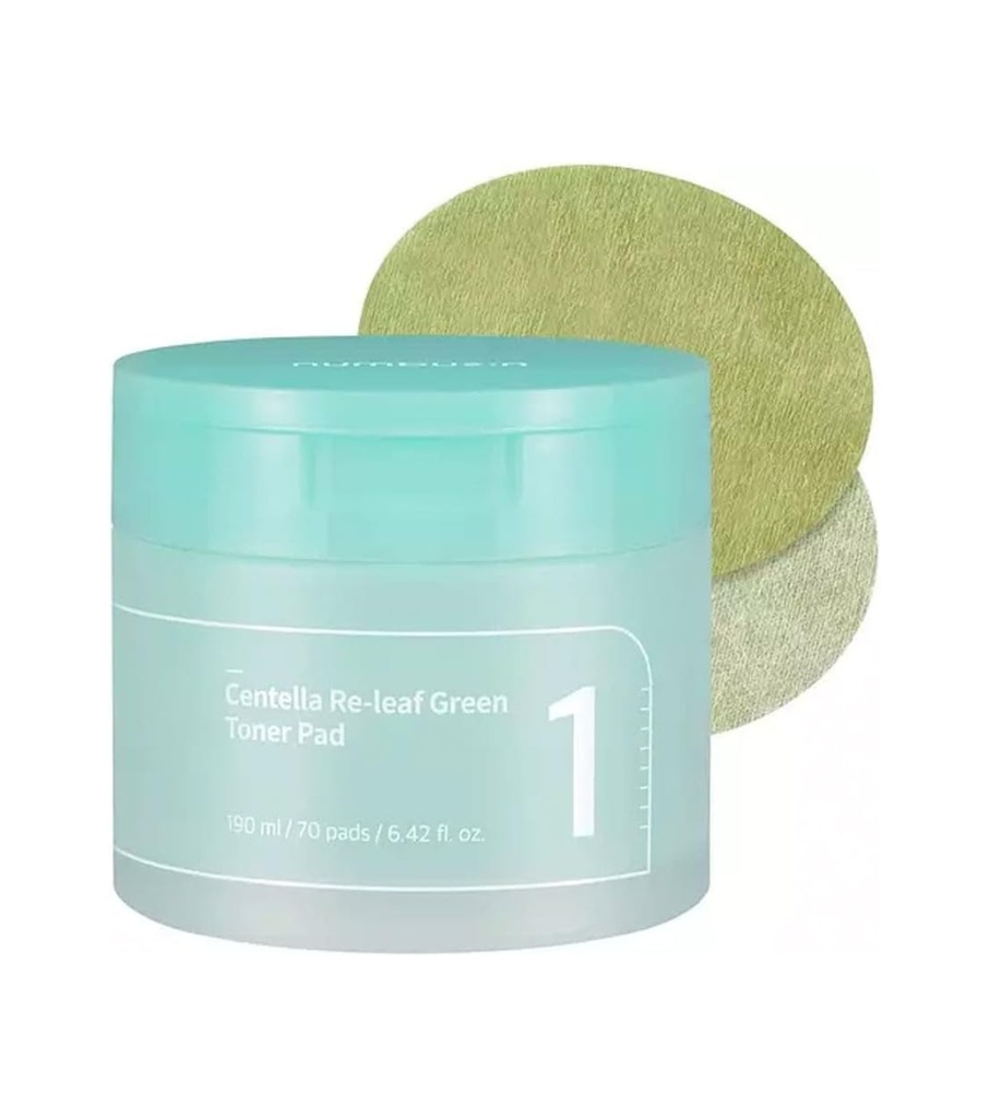  NUMBUZIN Centella Releaf Green Toner Pad