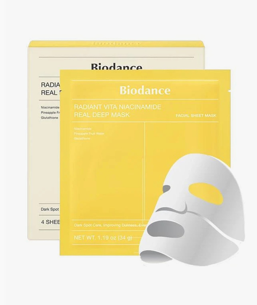 BIODANCE Radiant Vita Niacinamide Mask 