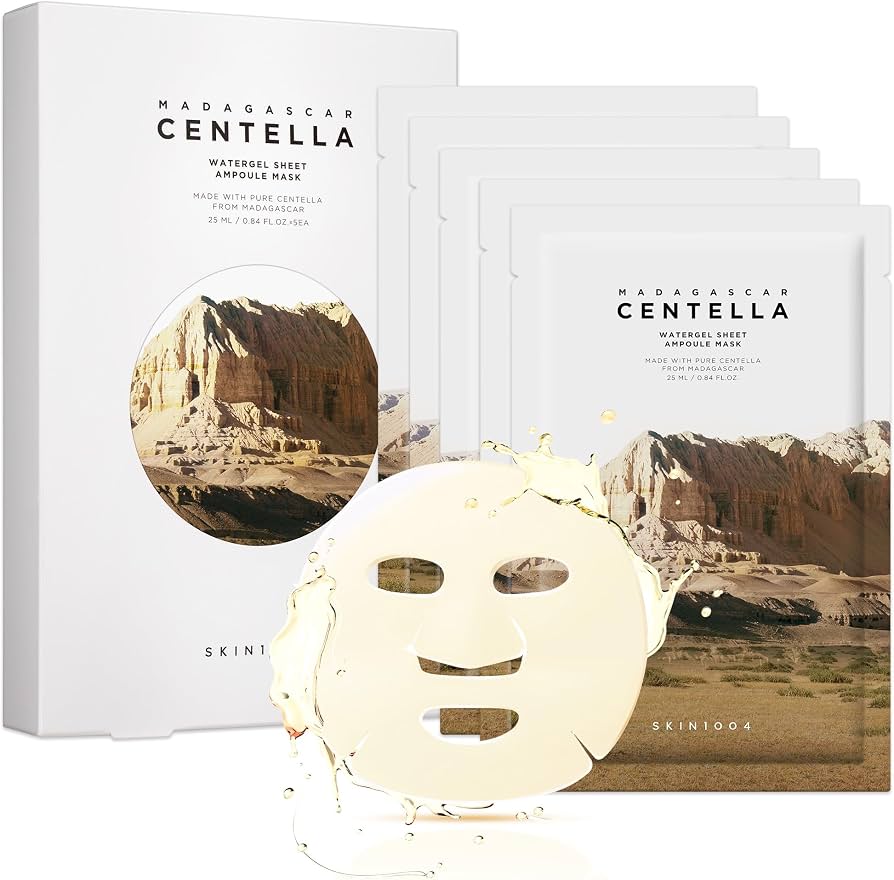 MADAGASCAR CENTELLA WATERGEL SHEET AMPOULE MASK