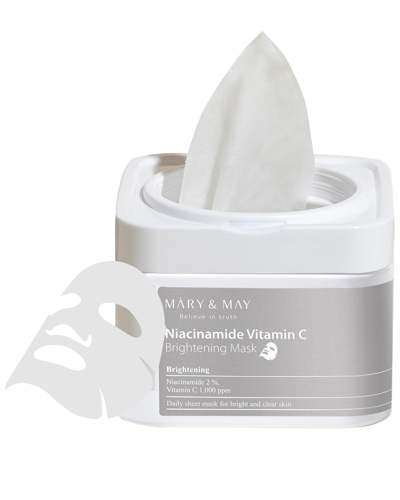 MARY & MAY NIACINAMIDE VITAMIN C MASK 