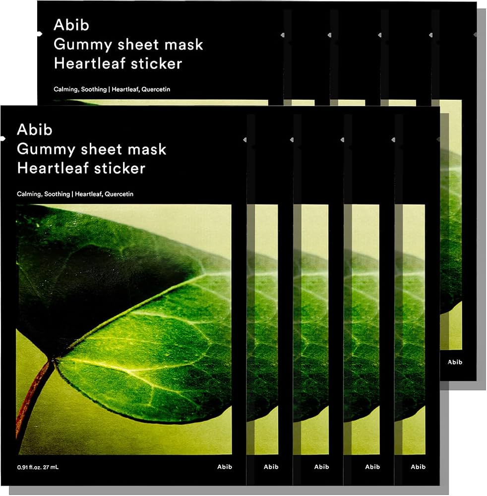 ABIB GUMMY SHEET MASK HEARTLEAF