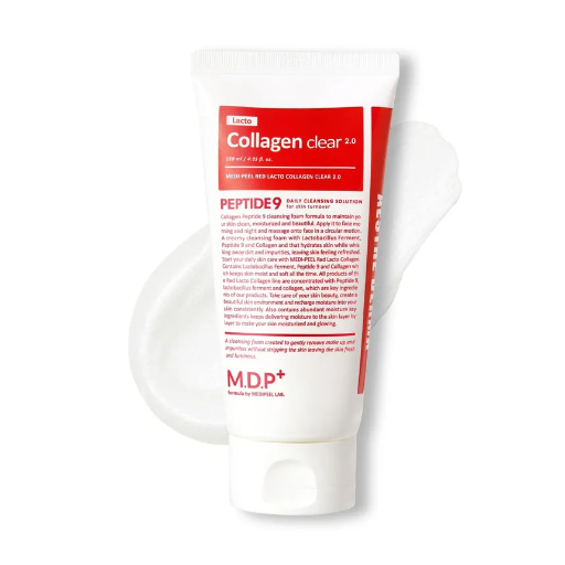 [MP-RLCCF
] MEDIPEEL Red Lacto Collagen Clear Foam Cleanser 120ml MEDIPEEL