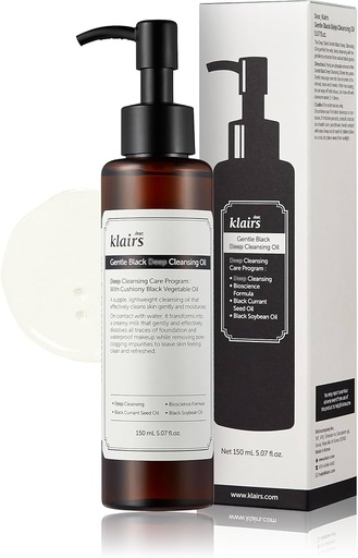 [KL-GBDCO] KLAIRS Gentle Black Deep Cleansing Oil