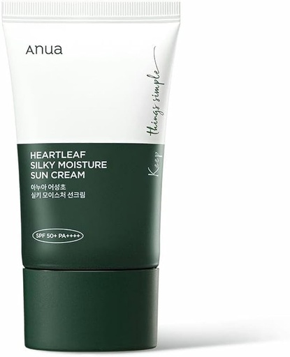 [ANUA-HSMC
] ANUA Heartleaf Silky Moisture Sun Cream