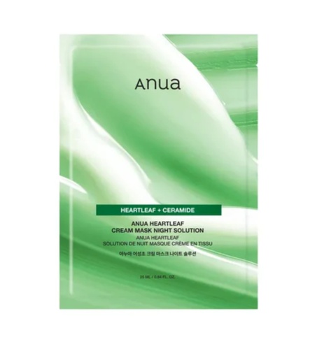 ANUA Heartleaf Cream Mask Night Solution Mask